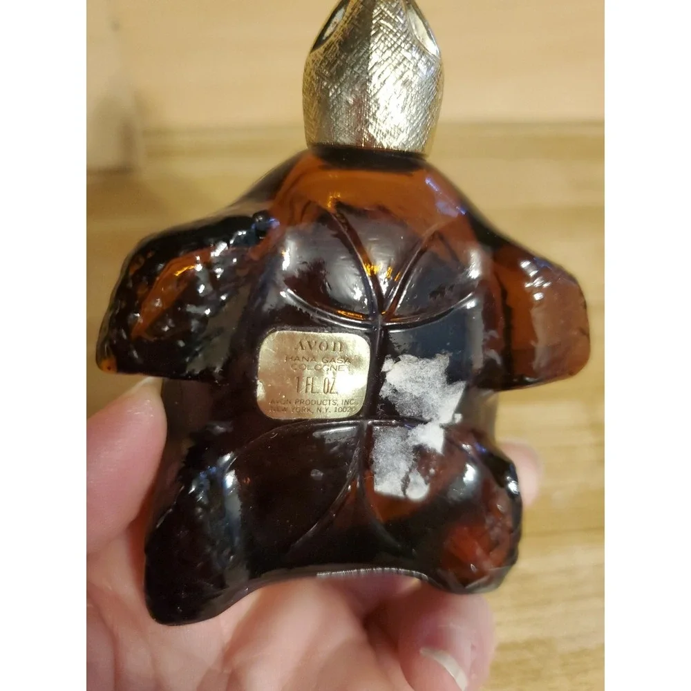 Avon Collectible Field Flowers Cologne Turtle Bottle - Full!